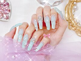 大人上品/ブルーネイル/定額