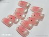 *人気Design│愛されワンホンチークネイル ※写真はオプションでカラー追加有