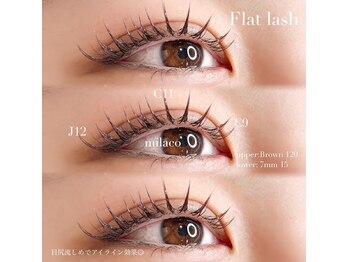 ミラコ(milaco)/ブラウンマツエク