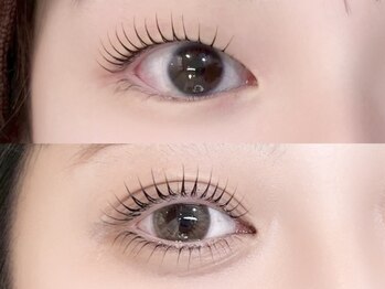 アールスラッシュ 岡山駅前店(R slash)の写真/目元の可愛さ倍増☆ 【自分史上1番盛れる最強束感まつ毛パーマ】今までにないレベルアップしたまつ毛が叶う