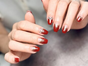 カラーズ(COLORS)/オンナ度◎ボルドー×逆フレンチ