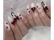 ハートネイル(Heart nail)/バレンタインネイル
