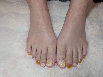 ラ ローズリー 小石川(La.Roseraie)/パウダー使いのフットネイル★