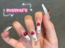 ムムズ 渋谷店(mumu's)/長さ出しパーツつけ放題