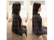 癒しま専科の雰囲気（肩甲骨から整えて美しい姿勢を実感）