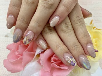 デコルネイル(Decor nail)/[中村]DC9番！ミラーネイル☆