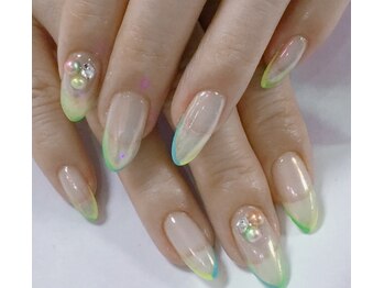 ネイルサロン ビューティーマジック 川口店/ミラーネイル