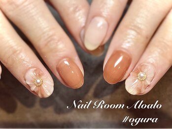 ネイルルーム アロアロ(Aloalo)/ぷっくりフラワー