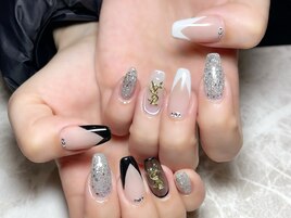 アシメカラーVフレンチ