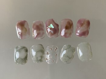 ネイルアンドアイラッシュ アールイー(Re)/Simple Art 6500