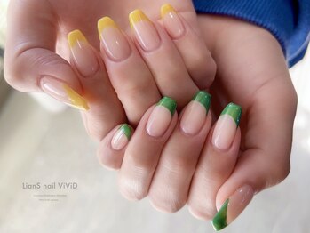 リアンスネイルヴィヴィッド 倉敷店(LianS nail ViViD)/バーチャルフレンチ