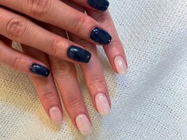 シンプルニュアンスネイル
