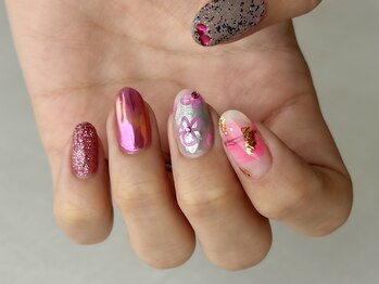 グレースネイルファクトリー(grace'nail factory)/フルオーダーコース/フィルイン