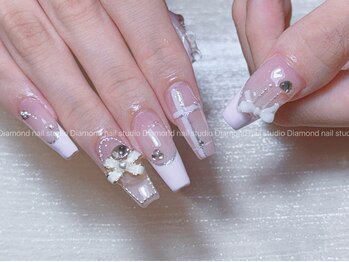 ダイアモンドネイルスタジオ 道玄坂店(Diamond Nail Studio)の写真/【ジェルオフ無料】やり放題メニューあり◎イベントにもピッタリな華やかネイルで周りと差がつく指先に★