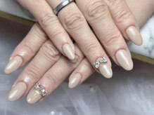 ミアネイル(Mia nail)/ワンカラー＋パーツ♪