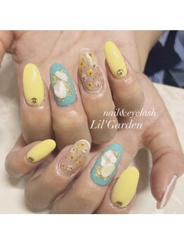 リルガーデン 新宿南口(Lil' Garden)/【定額】押し花×シェル