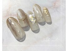 トゥーシェネイルズ(Touche'nails)/ベージュニュアンス