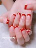 ハンド　フレンチネイル