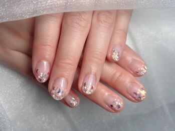 ネイルバイピヌ(nail by pinu)/ラメグラ
