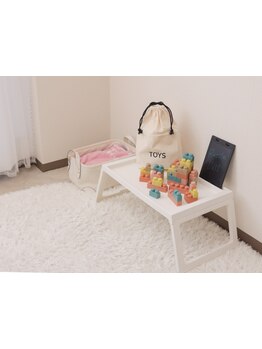 お子様同伴OKのサロン