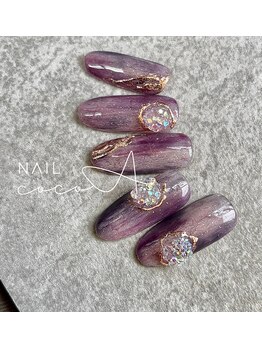 ココア(cocoA)/シロップネイル