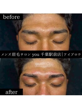 ユー 千葉駅前店(you)/メンズ眉毛/メンズ眉/千葉駅