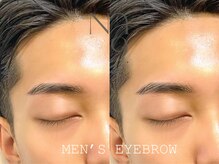 ナイン(Nine.)/メンズ眉毛WAXスタイリング