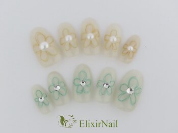エリクサーネイル 池袋(Elixir Nail)/定額bカジュアル/クーポン使用