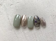 アミーナ 彦根(Amina.)/ミントグリーン　ドライフラワー
