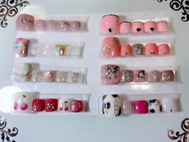 9周年限定定額フットネイル＊*