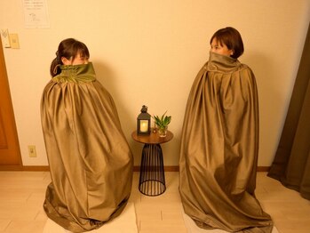 レルム 大宮店(Relum)の写真/【ペア来店よもぎ蒸し♪】高品質の国産よもぎ使用で身体に優しい◎大切な人と至福の時間をご一緒に♪