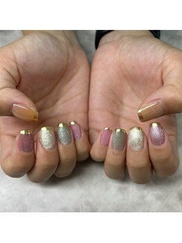 ネイルミックス 沖縄おもろまち店(Nail Mix)/カスタムコース参考例¥6490