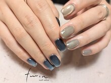 ツイン(twin.)/マグネットネイル×オプ有