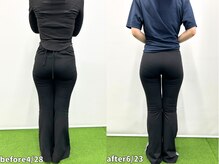 モア 札幌澄川店(MORE)/パーソナルジムMORE BeforeAfter