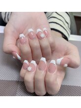 メオネイル(MEO NAIL)/上品フレンチ