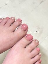 フット・ワンカラー　by mikiko