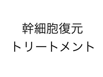 エステティック リベル キョウト 京都駅前店(Esthetic Liber Kyoto)/幹細胞復元トリートメント
