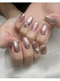 マグネットミラーネイル