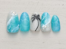 ヤシの木ネイル　5990円