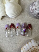 アネラ アイラッシュアンドネイル 六本木店(Anela Eyelash&nail)/☆大人派手ネイル☆