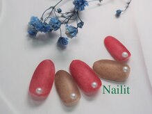 ネイリット 銀座(Nailit)/MATTE FUR NAIL  ¥8700【¥9460】