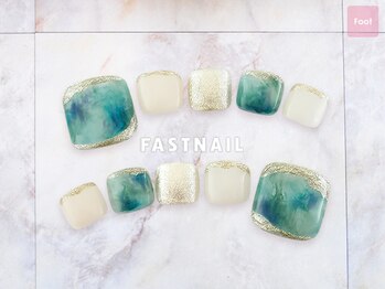 ファストネイル ロコ 志免店(FASTNAIL LOCO)/フットジェルネイル　【11237】