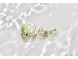 アクセサリーフットネイル