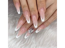 リッツネイル(RitsNail)/変形フレンチ