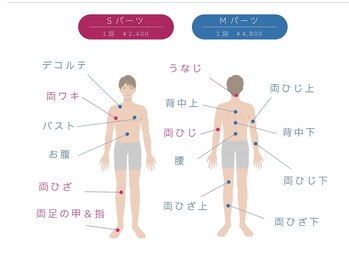 ミラ(Mira)/メンズ脱毛　部分パーツ