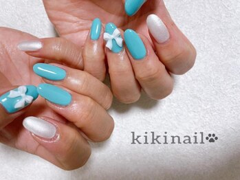 キキネイル たまプラーザ店(kikinail)/ワンカラー+韓国パーツ1個付き