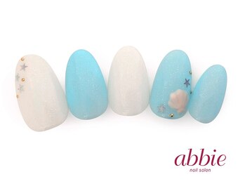 ネイルサロン アビー 宮益坂店(abbie)/貝殻ネイル¥9460