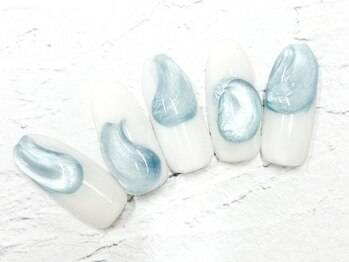 コルン/ニュアンスネイル・夏ネイル