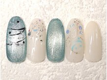 リノ ネイル(Rino nail)/8月の新作 夏祭りネイル 708i2