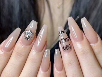 ウサギネイル 新大久保店(usagi nail)/ピンクネイル